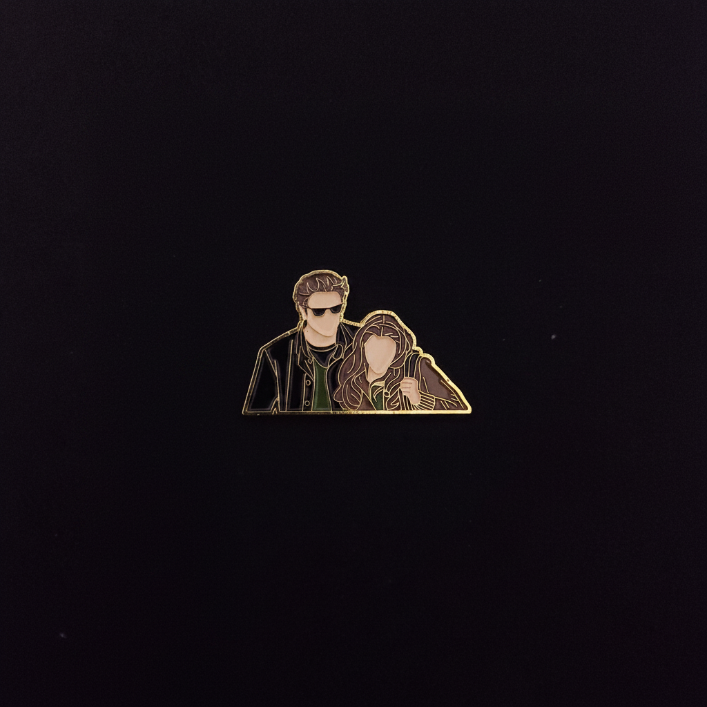 Twilight Edward and Bella Pin