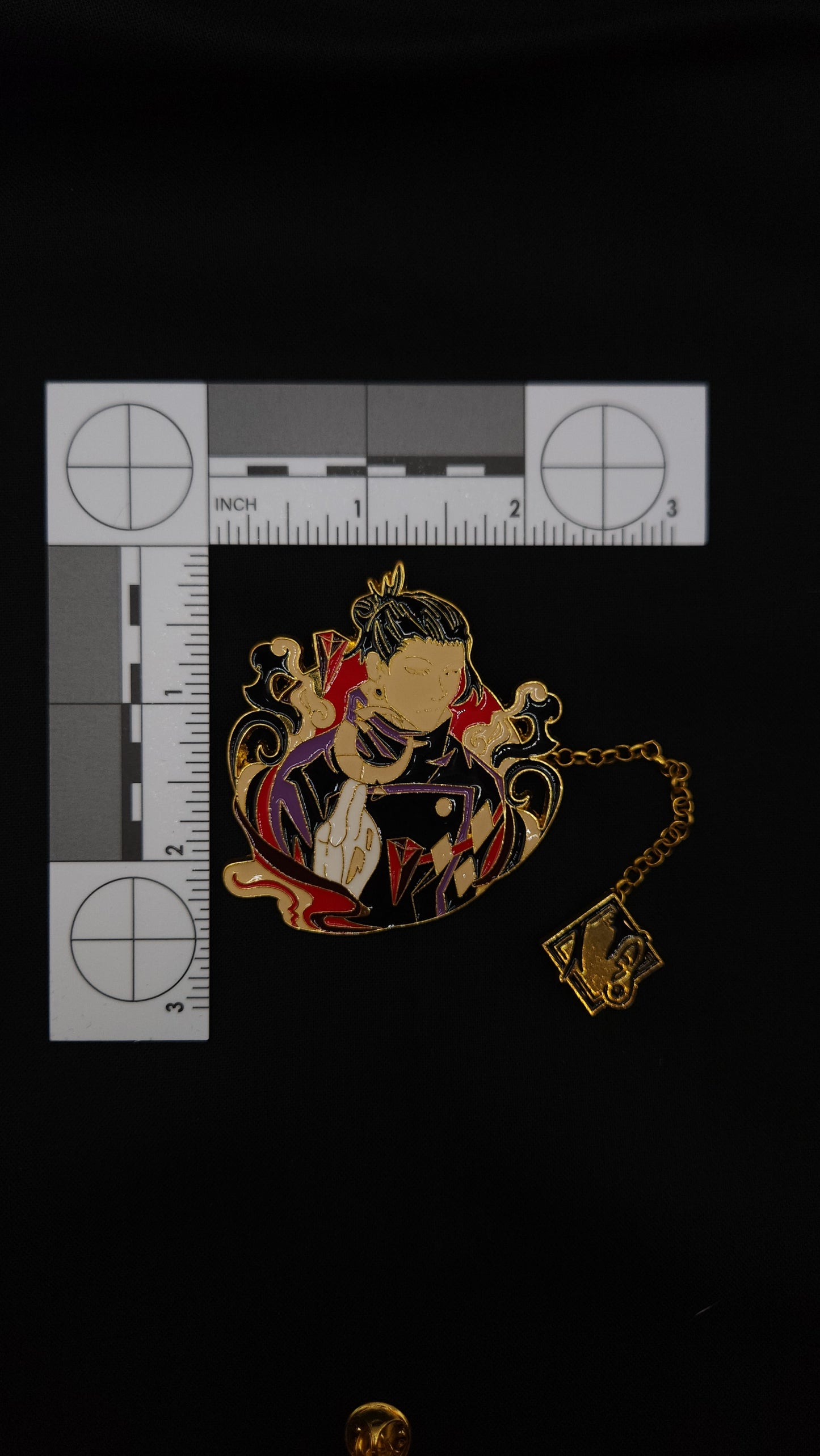 Jujutsu Kaizen Suguru Pin with Chain