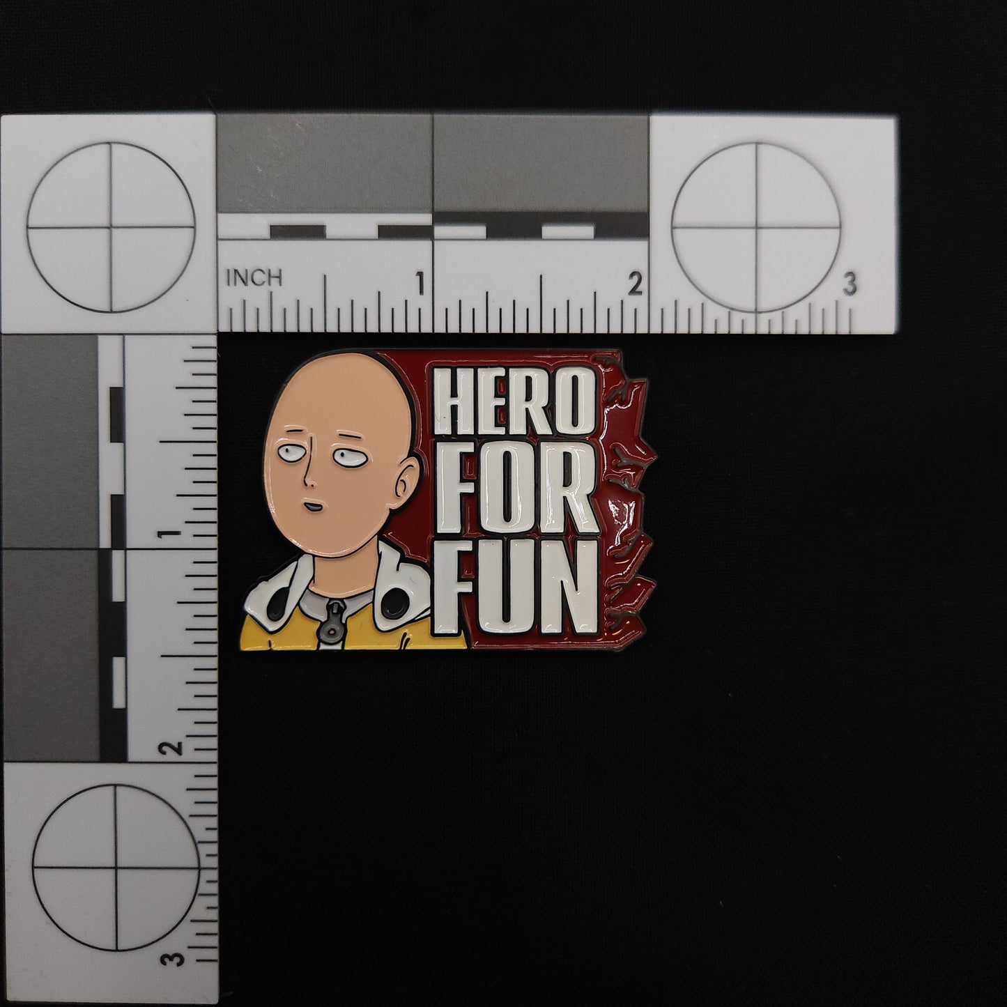 One Punch Man Hero For Fun Pin