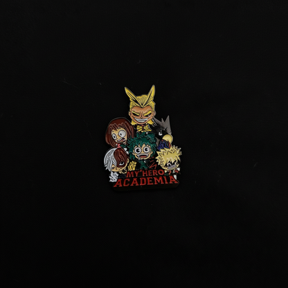 My Hero Academia Chibi Chacters Pin