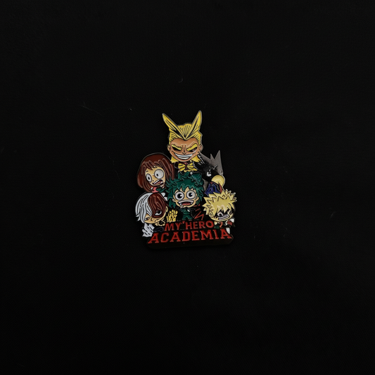 My Hero Academia Chibi Chacters Pin