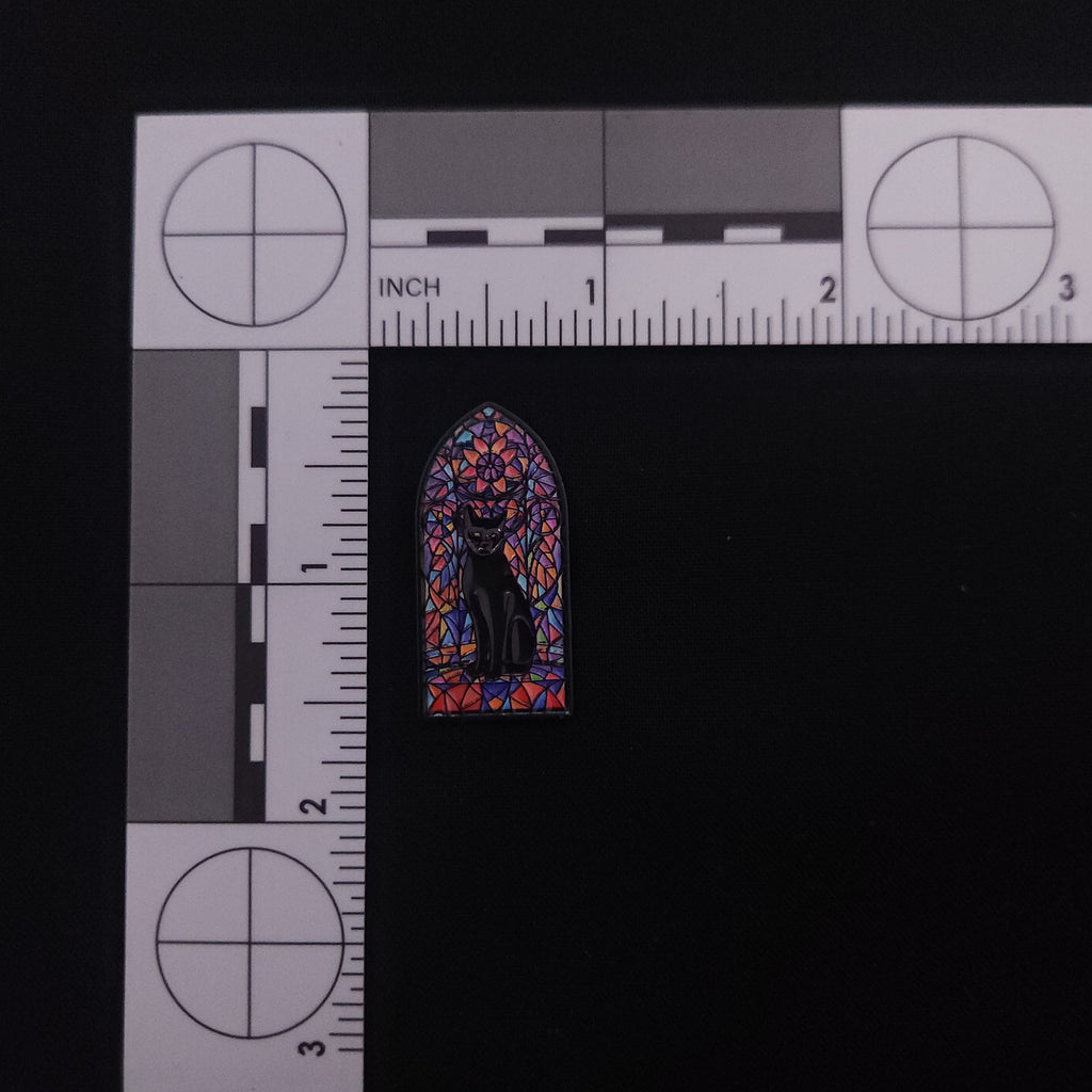 Cats Stained Glass Cat Pins
