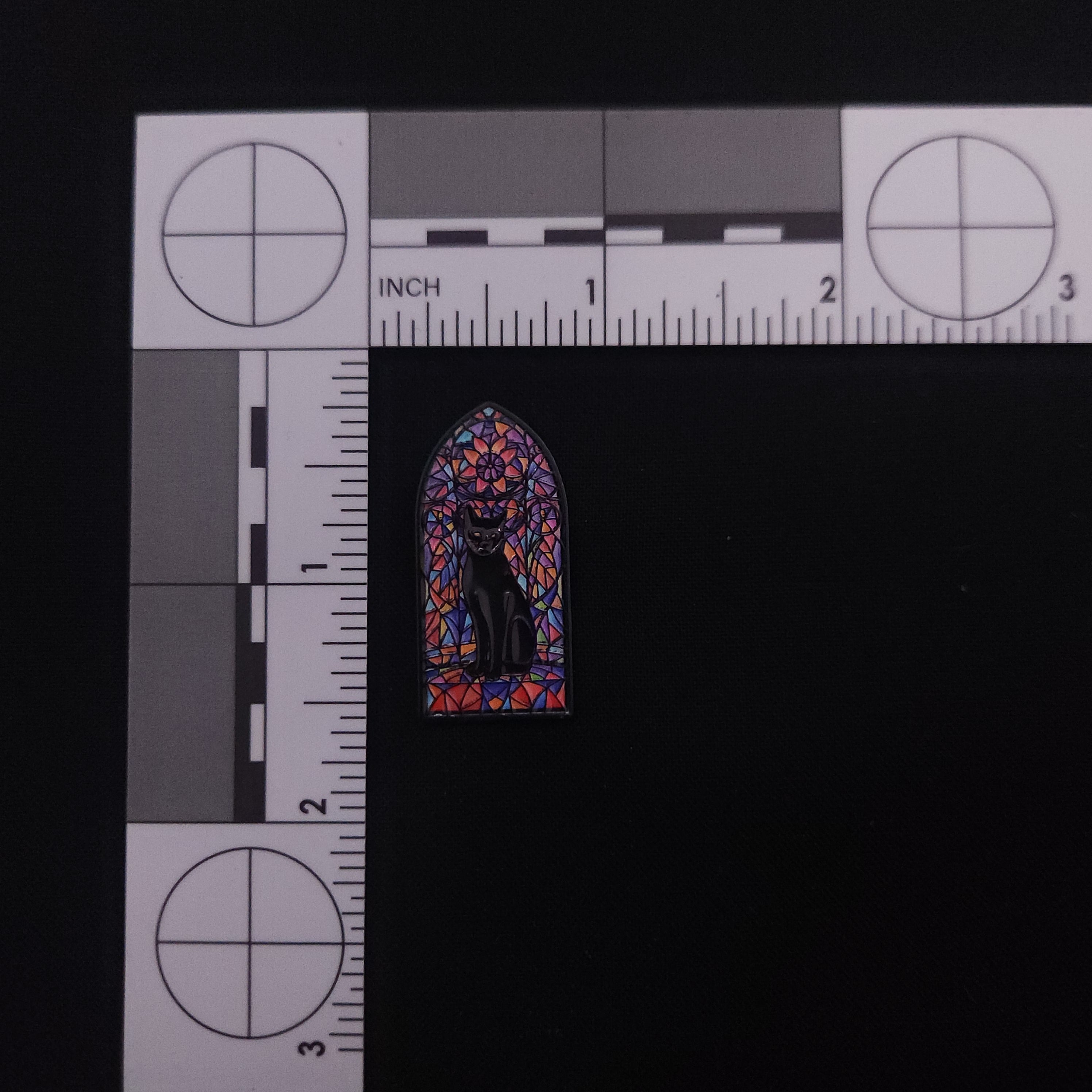 Cats Stained Glass Cat Pins