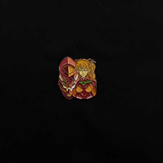 Neon Genesis Evangilion Asuka and EVA Unit-02