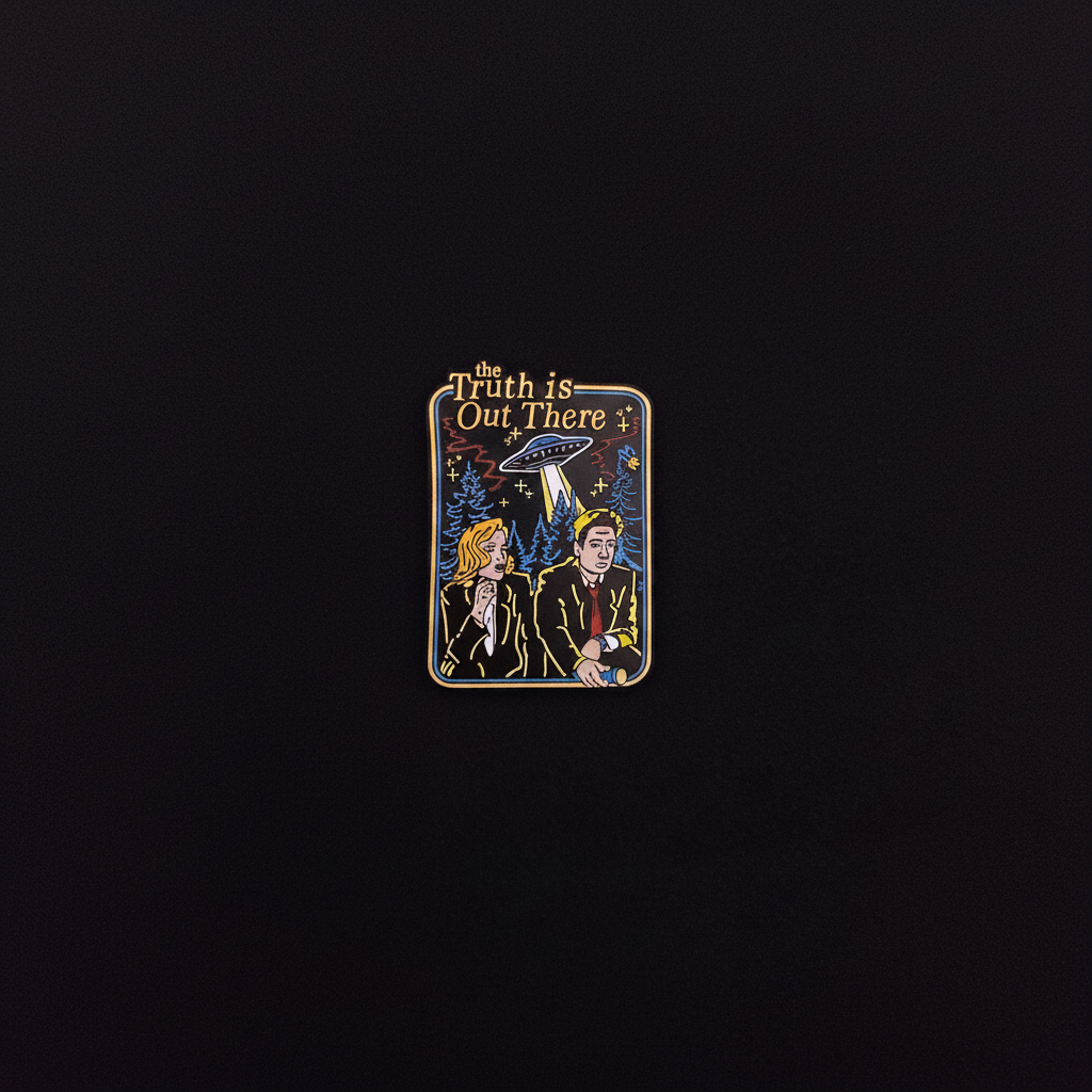 The X-Files Scully and Mulder Pin