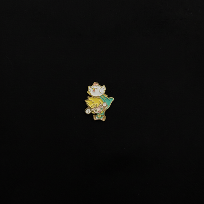 Legend of Zelda Chibi Link and Chicken Pin