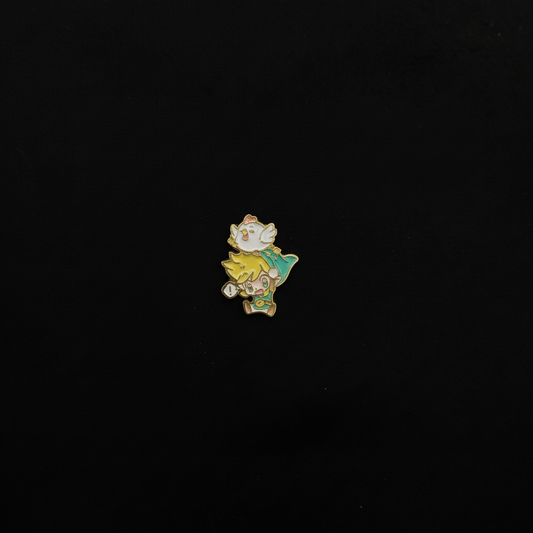 Legend of Zelda Chibi Link and Chicken Pin
