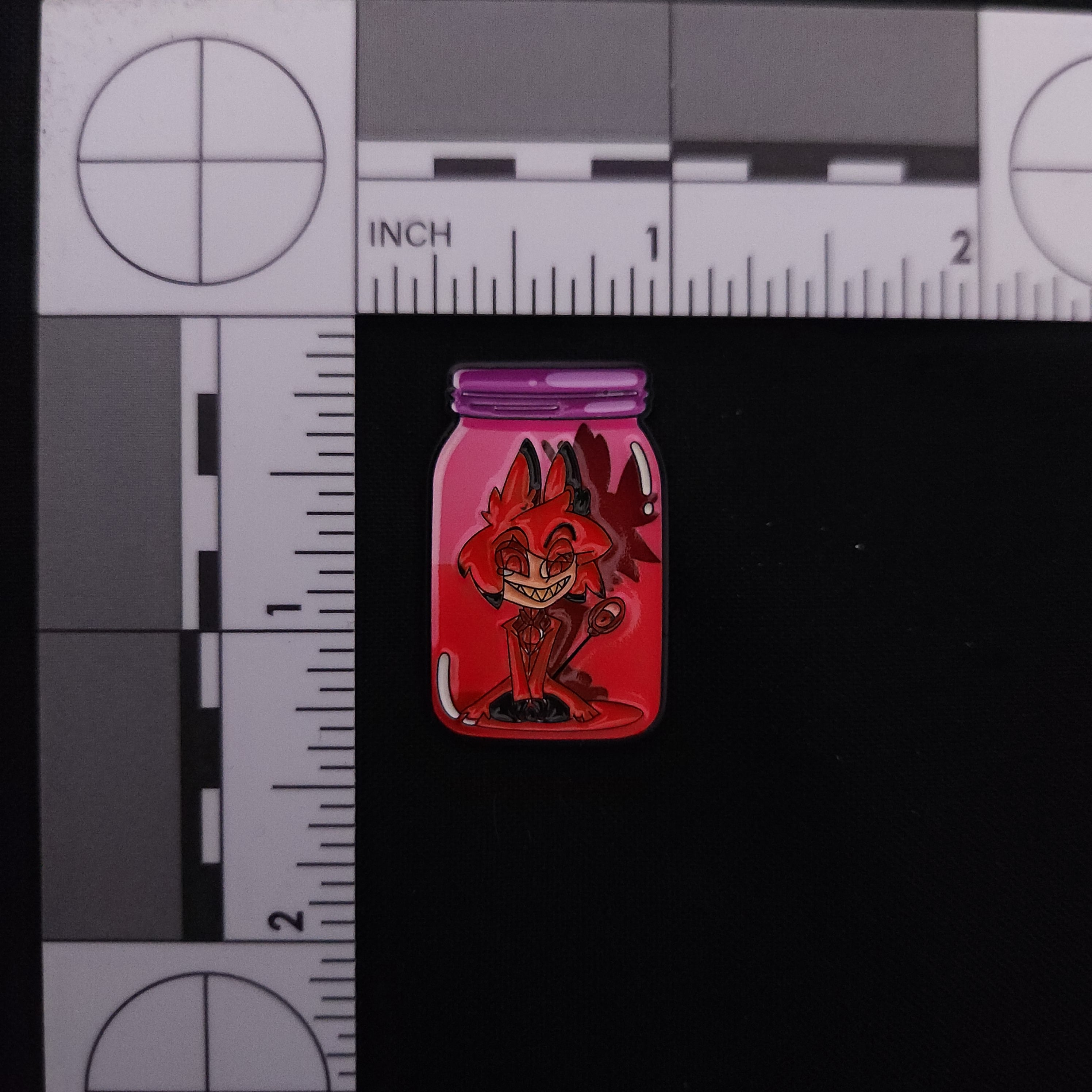 Hazbin Hotel in a Jar Pins