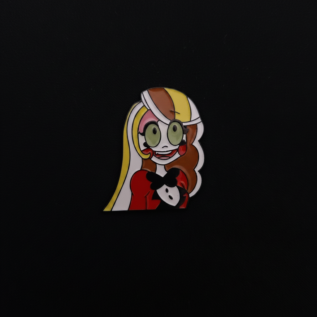 Hazbin Hotel Character Bust Pins
