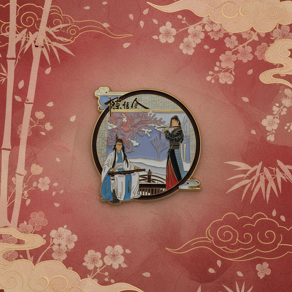 The Untamed Wei Wuxian and Lan Wangji Pin