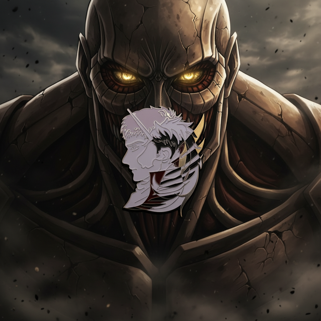 Attack on Titan Reiner Pin