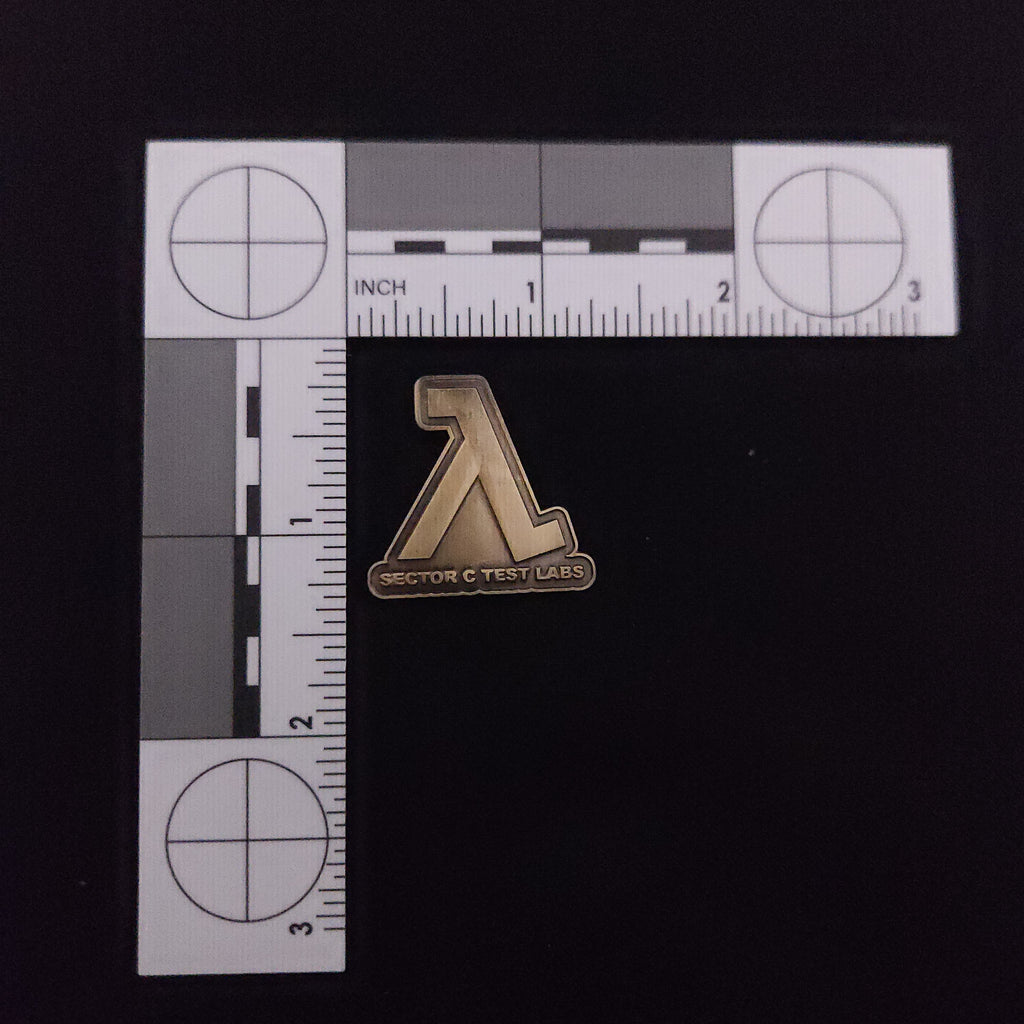 Half-Life Logo Pins