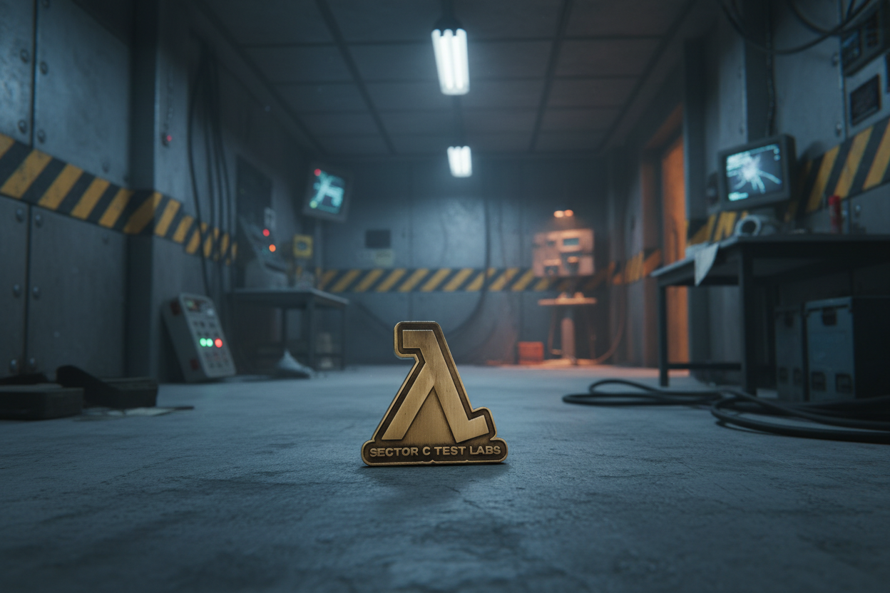 Half-Life Logo Pins