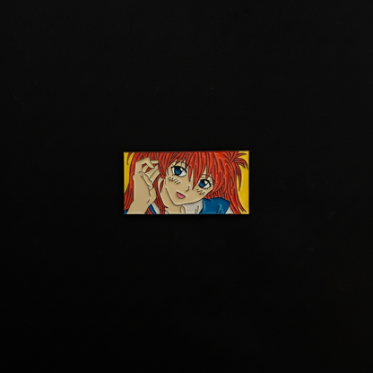 Neon Genesis Evangilion Asuka Bar Pin