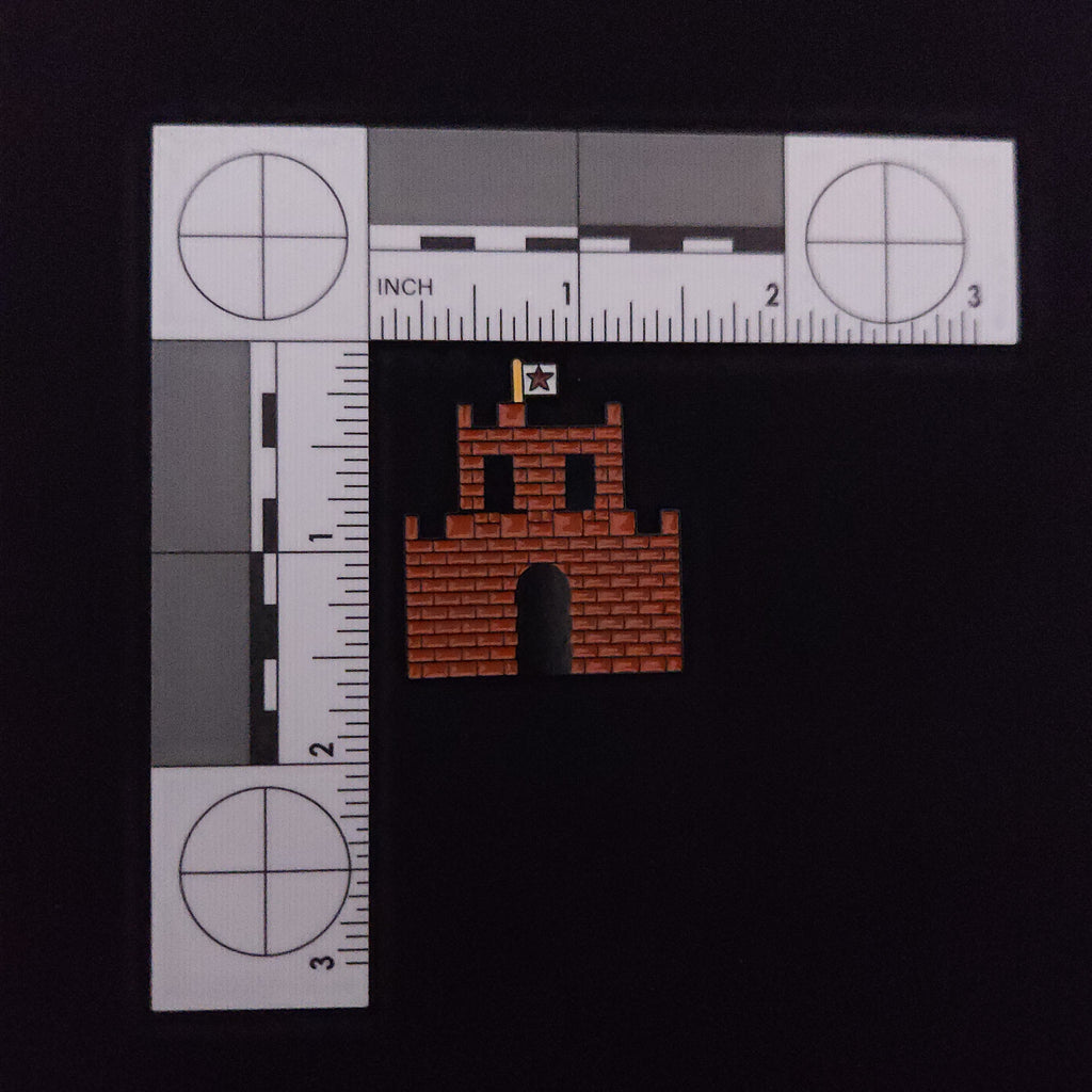 Super Mario Bros. 8-Bit Castle Pin