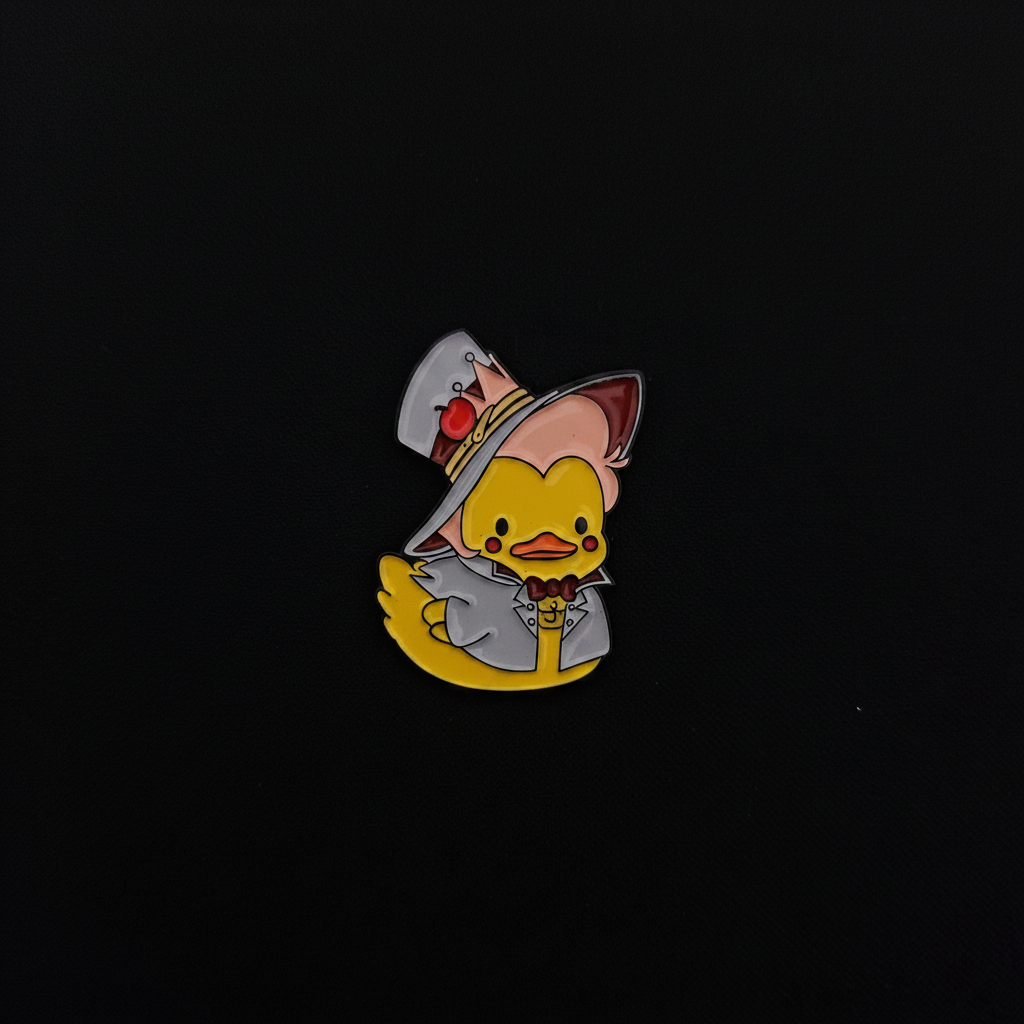 Hazbin Hotel Lucifer Duck Pin