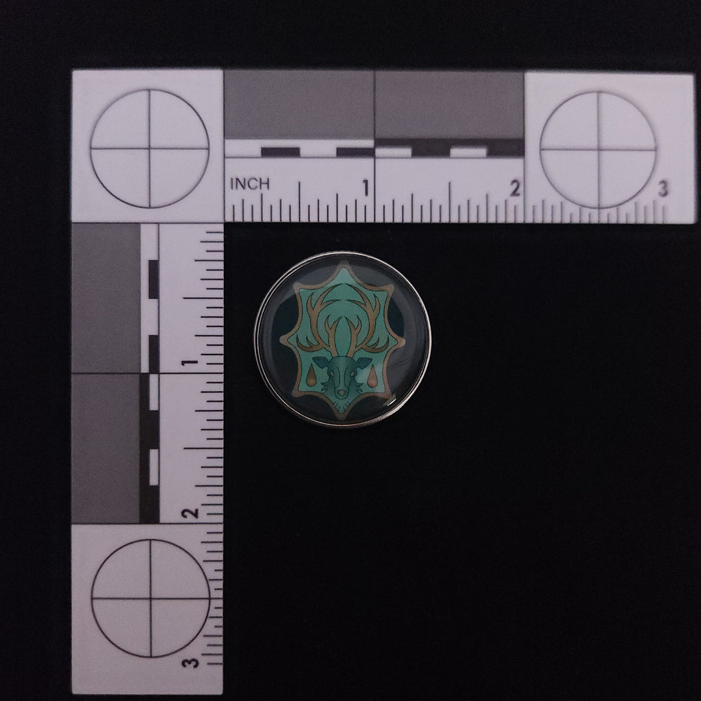Black Clover Aqua Deer Pin