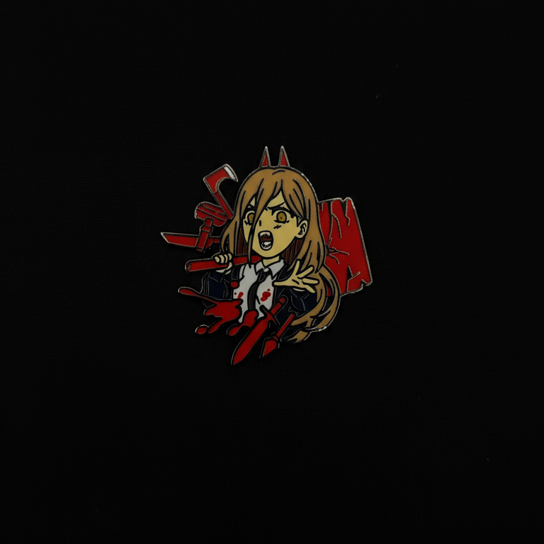 Chainsaw Man Power Print Pin