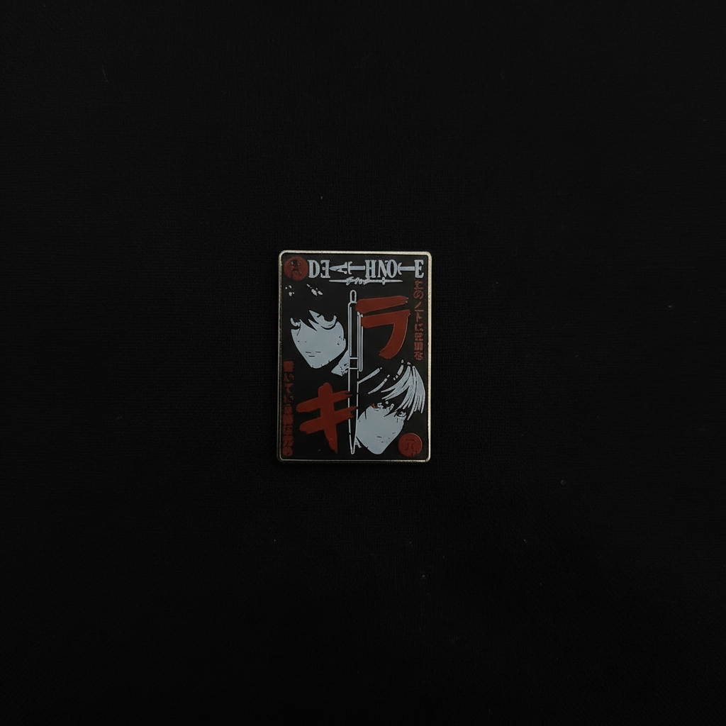 Death Note L and Light Pin