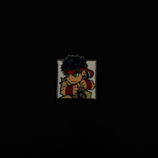 Street Fighter Ryu Character Pin