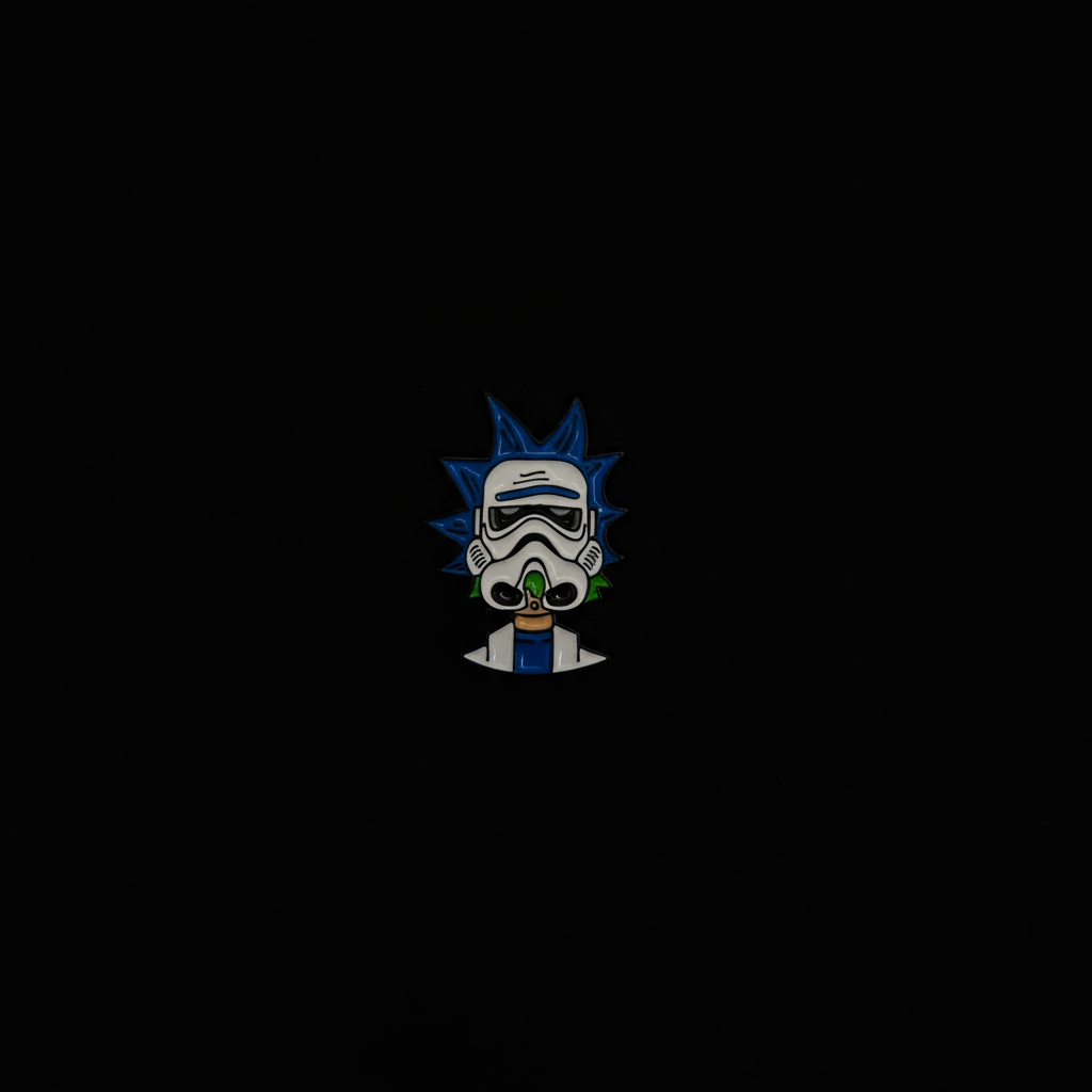 Rick and Morty Clone Trooper Rick  Pin