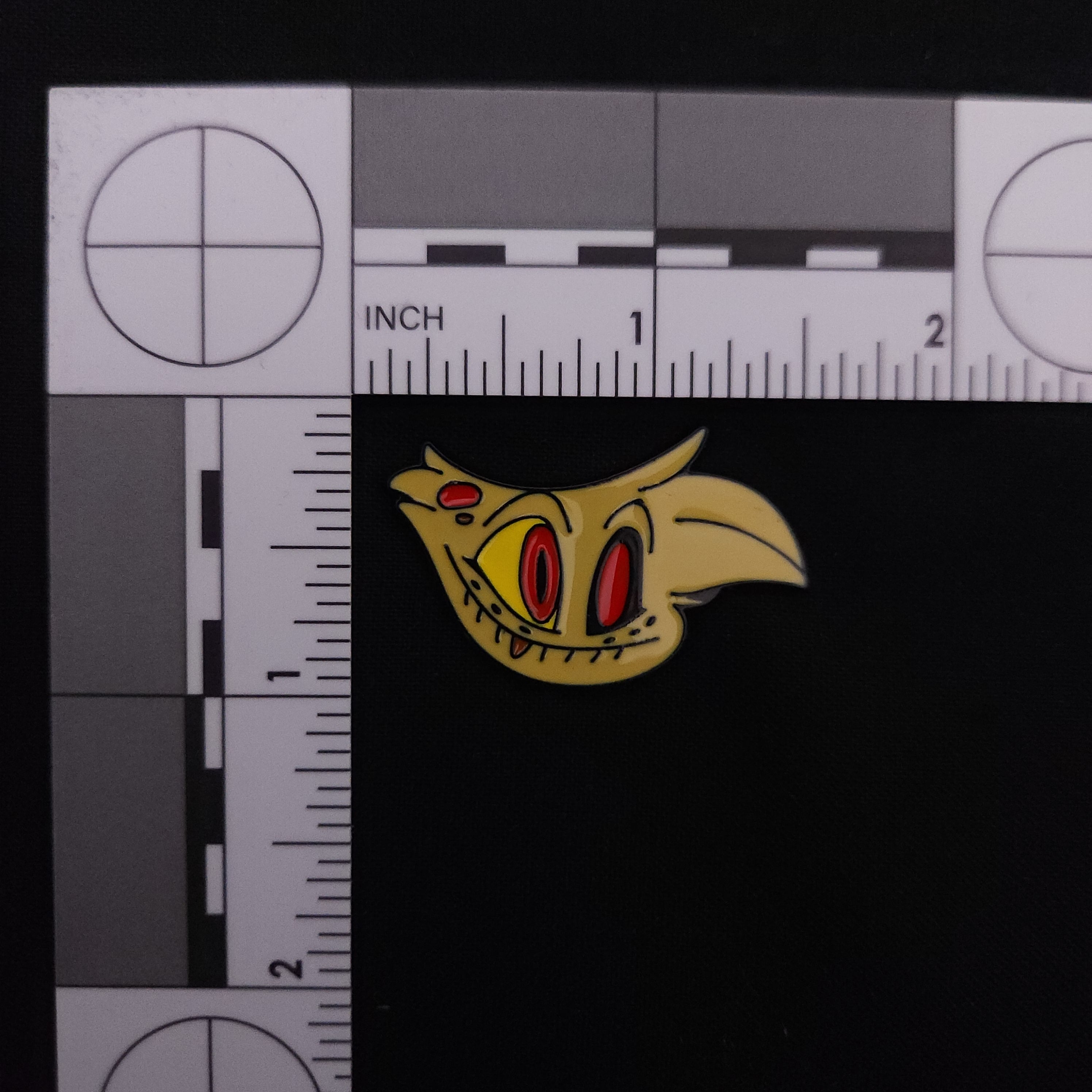 Hazbin Hotel Angel Dust Face Pin