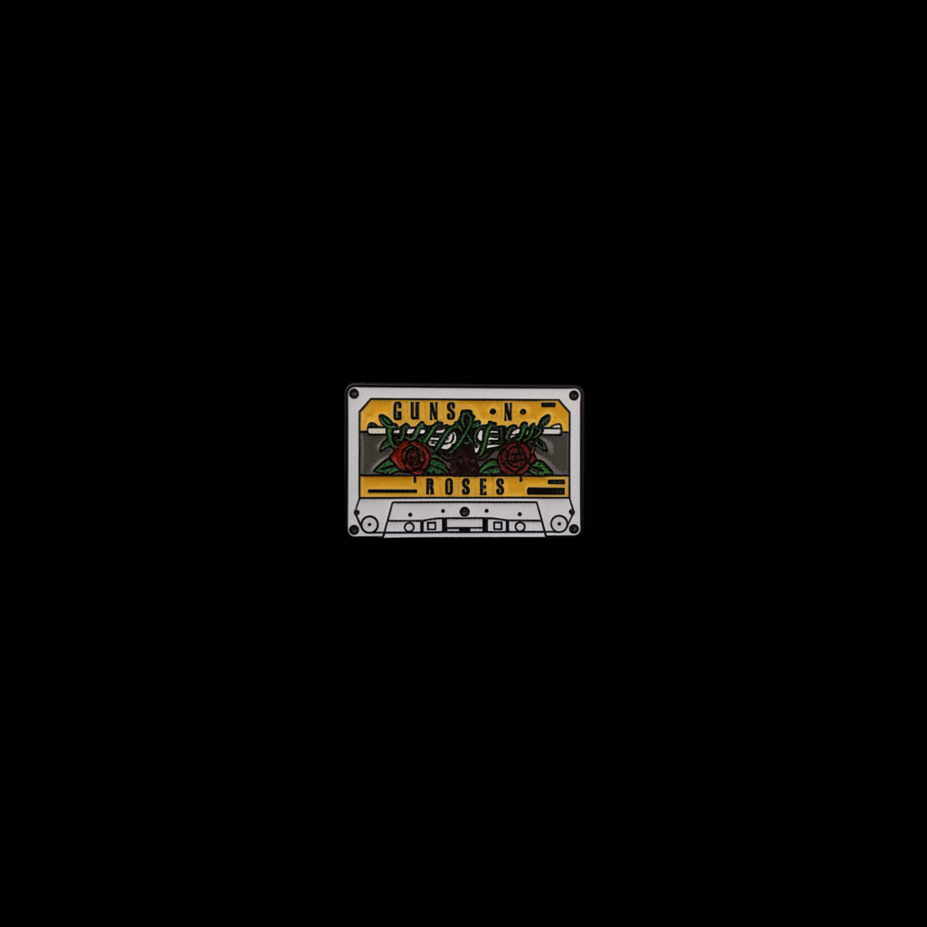 Bands Guns N' Roses Vintage Cassette Tape Pin
