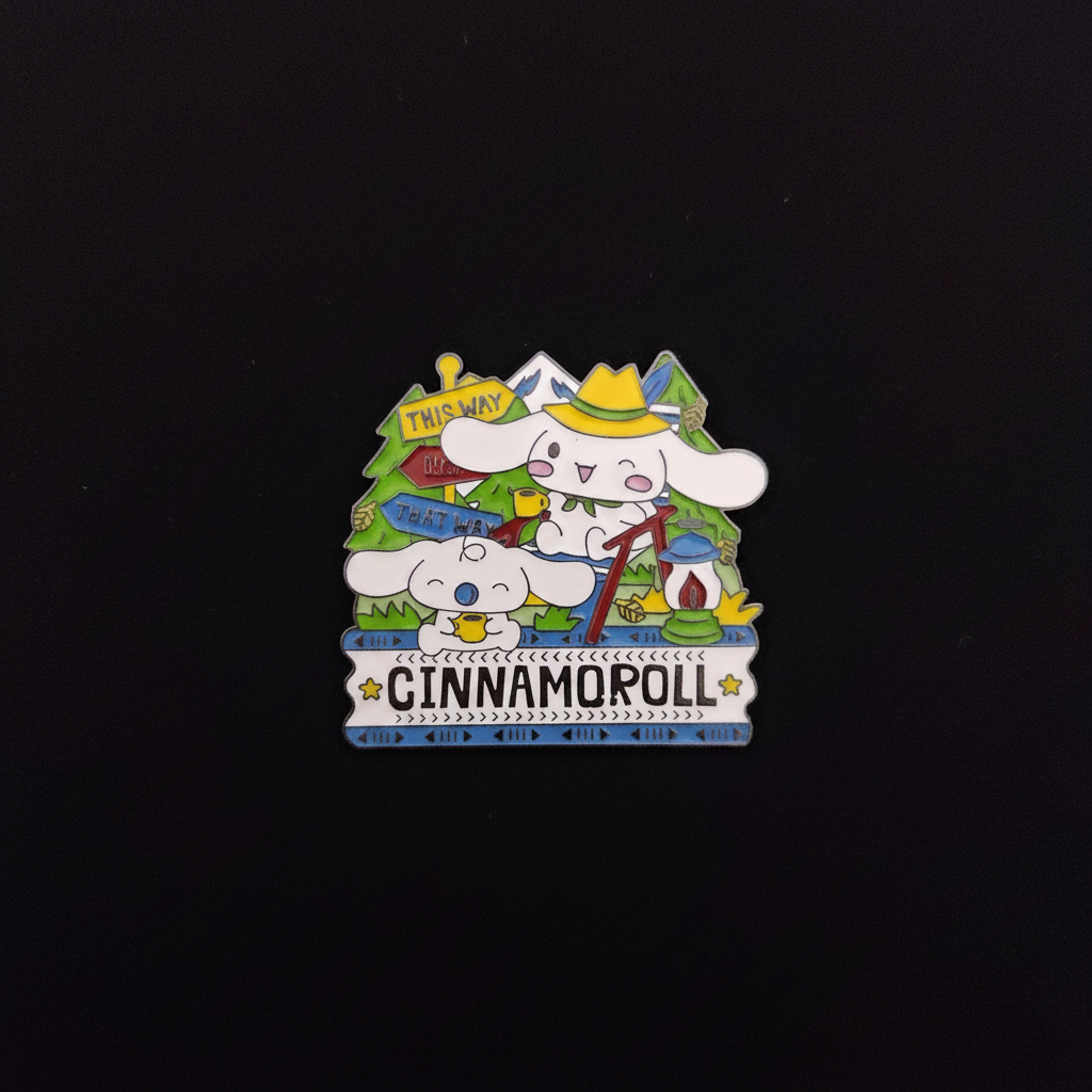 Hello Kitty Cinnamoroll Pin