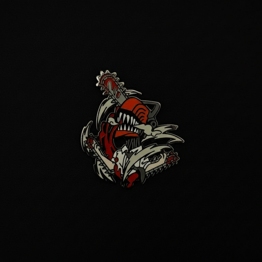 Chainsaw Man Chainsaw Print Pin