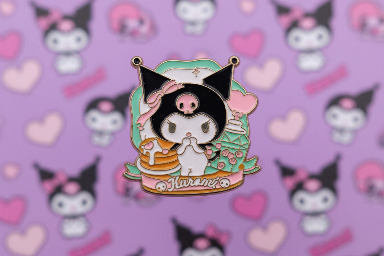 Hello Kitty Kuromi Pins