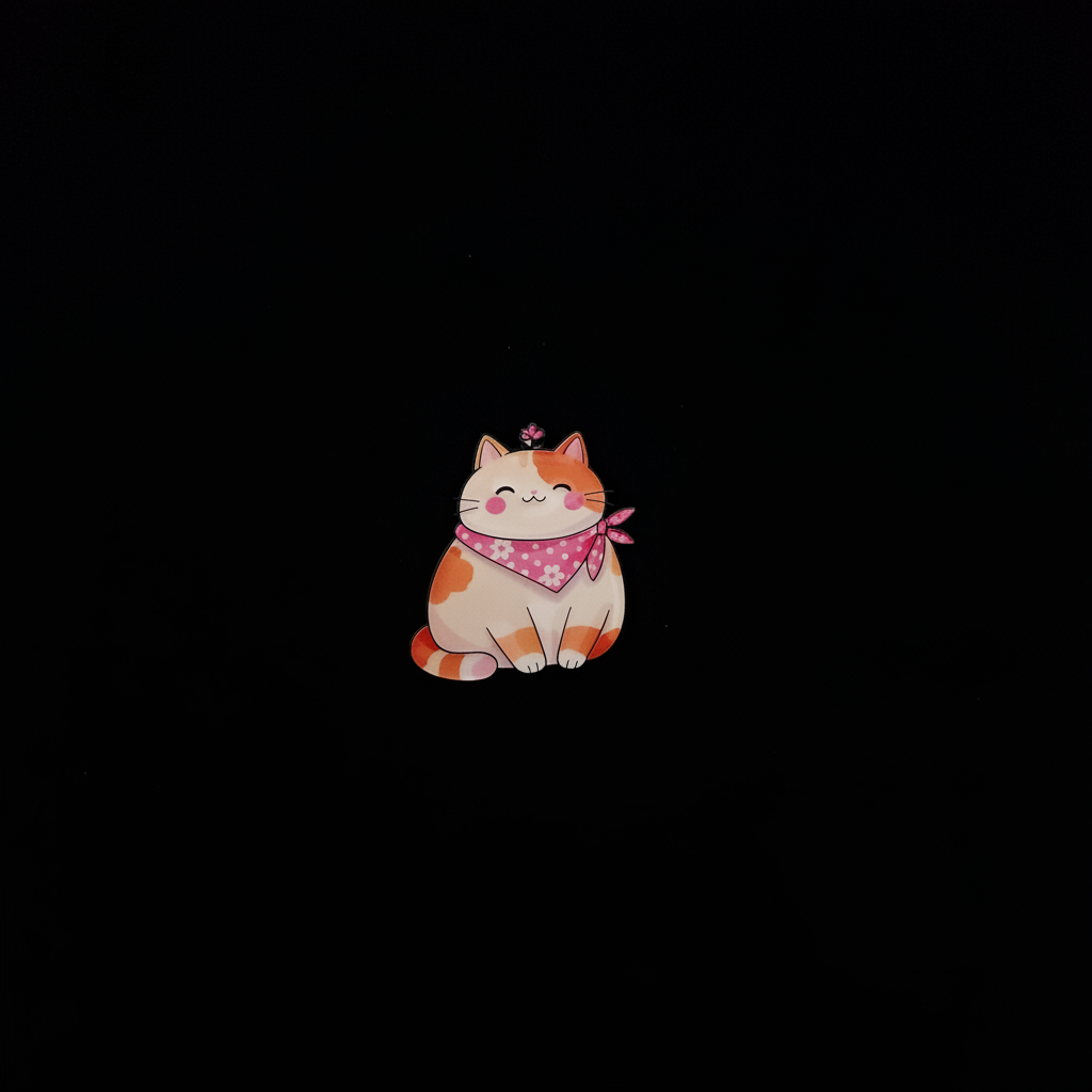 Cats Rainbow Cats Pin
