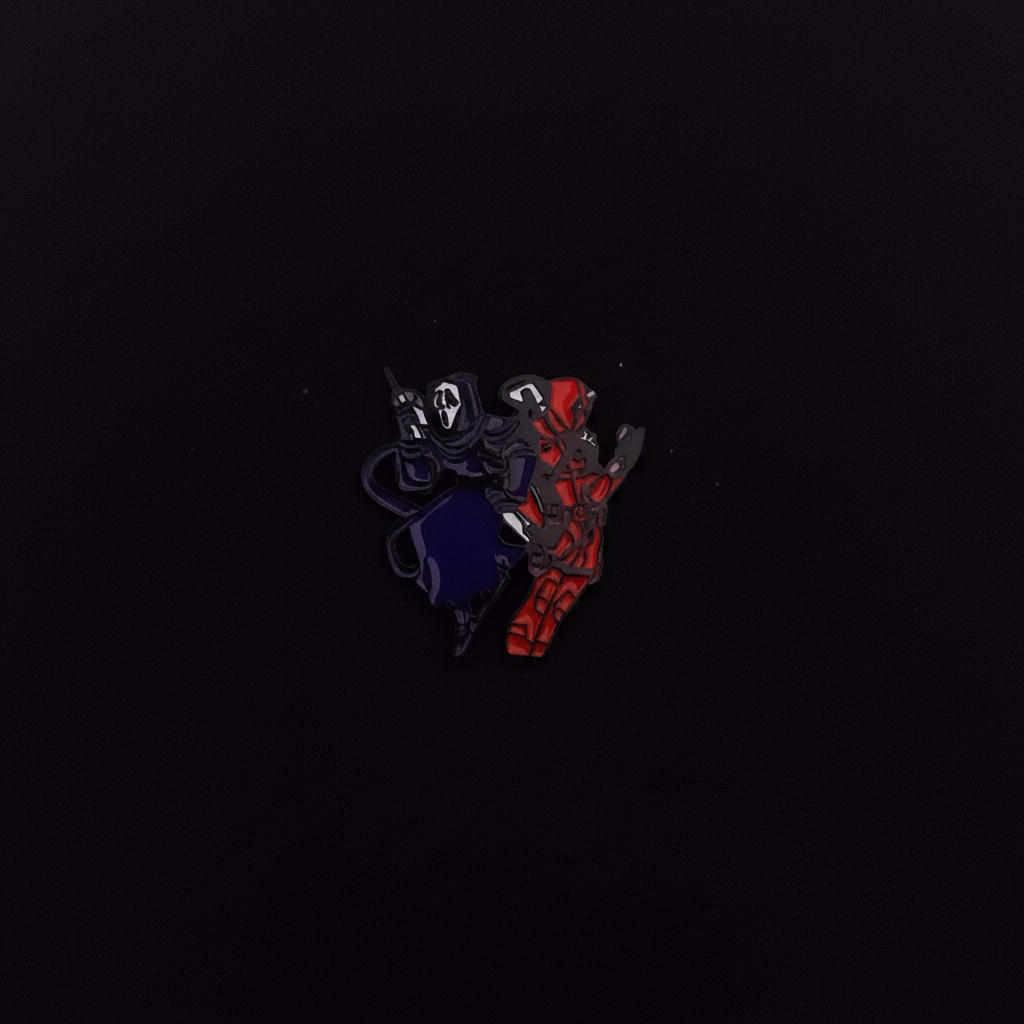 Marvel Deadpool and Ghostface Pin