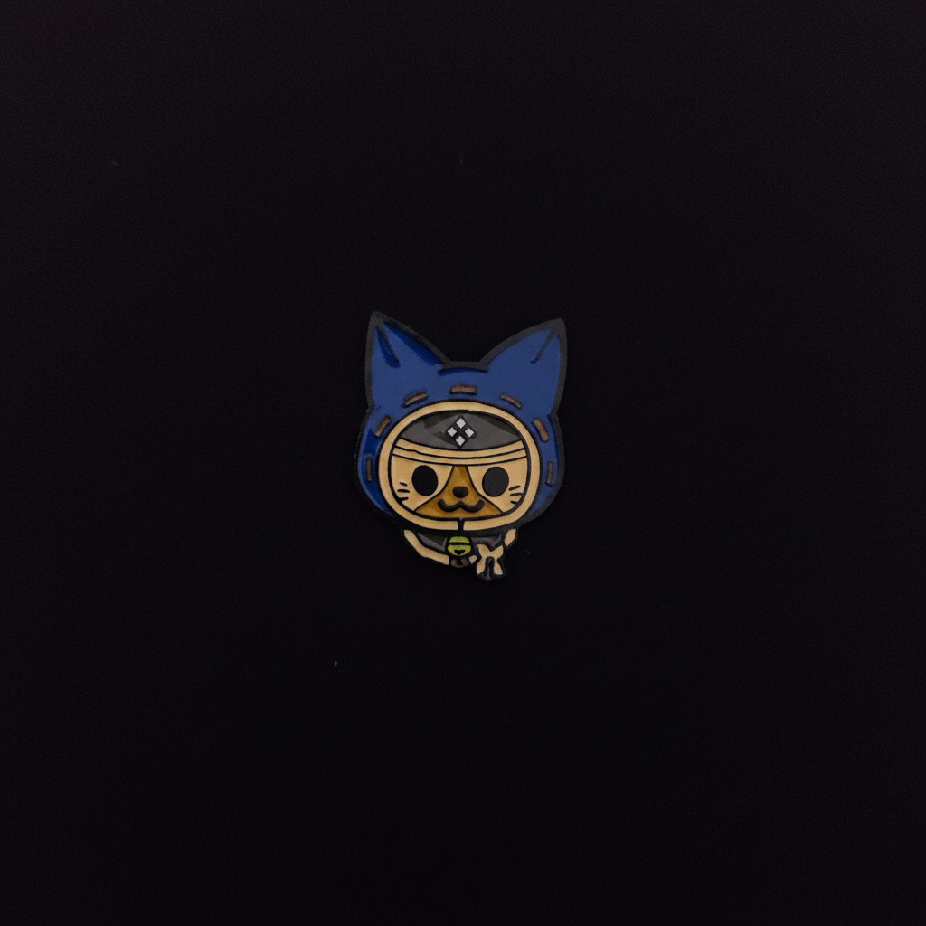Monster Hunter Palico Pin