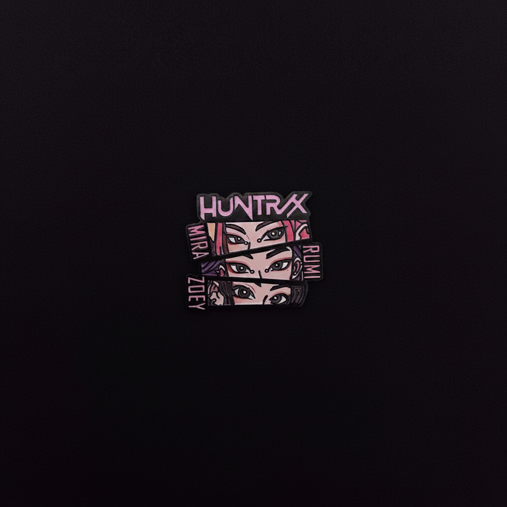 K-Pop Demon Hunter Huntrix Group Pin
