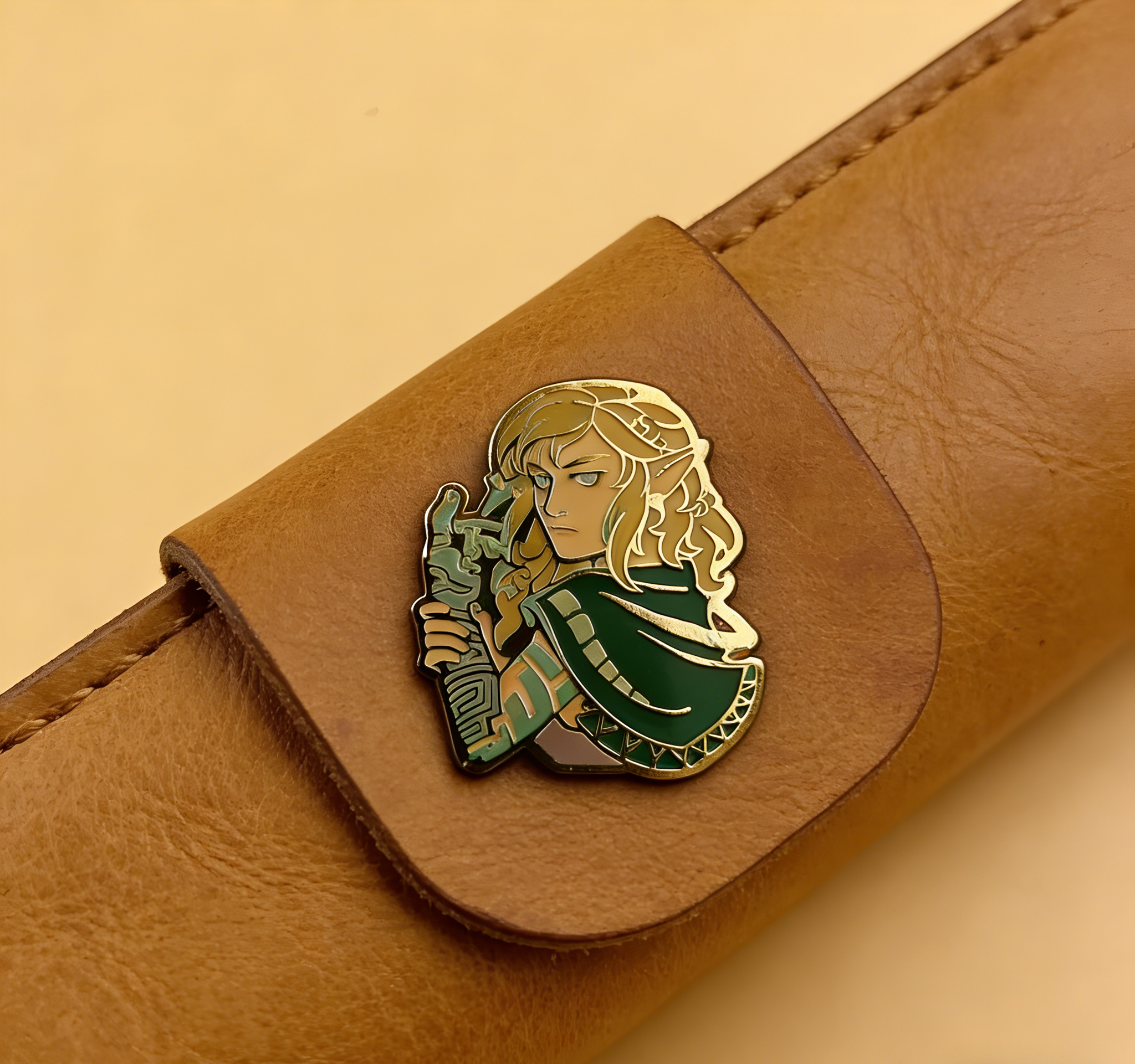 The Legend of Zelda Link with the Ultrahand Pin