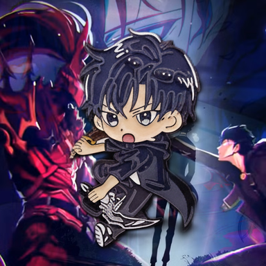 Solo Leveling Chibi Sung Jinwoo Pin
