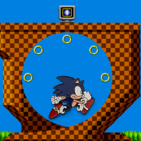 Sonic the Hedgehog Sonic Pin