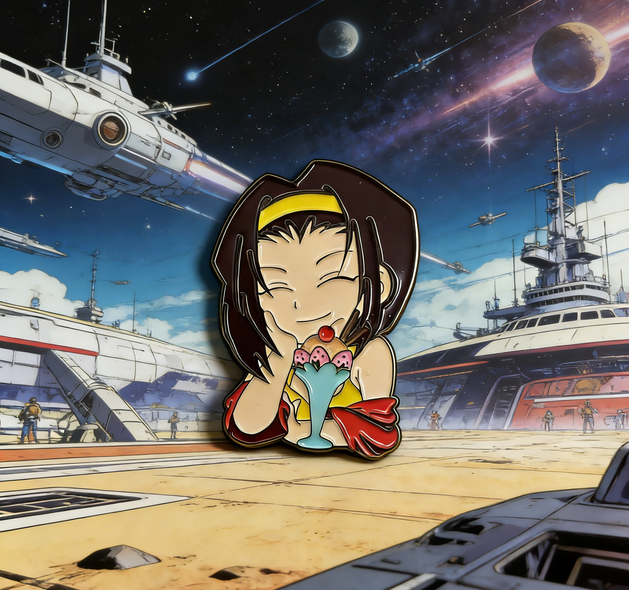 Cowboy Bebop Faye Pin