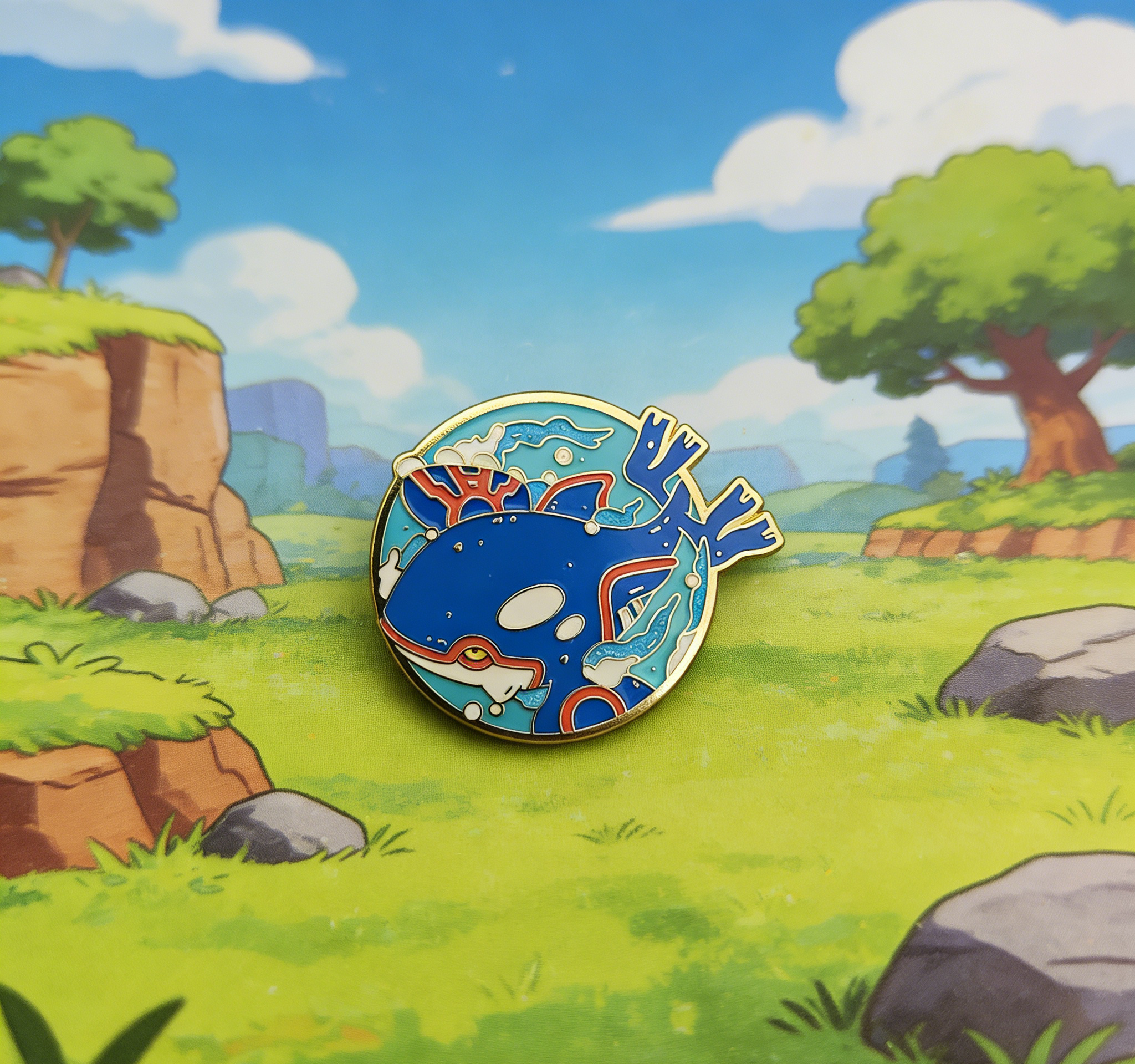Pokemon Kyogre Pin