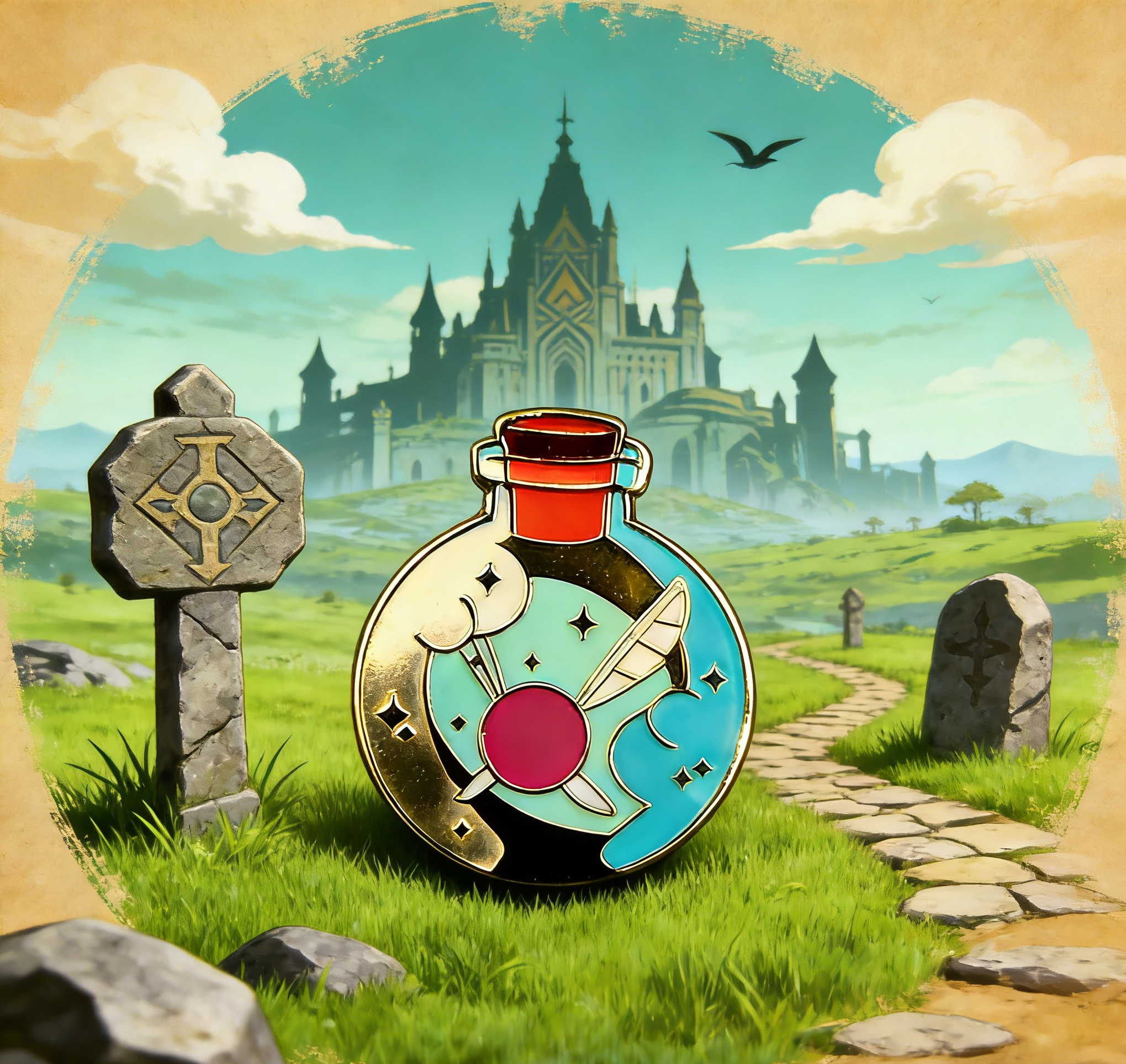 The Legend of Zelda Farie in Jar Pin