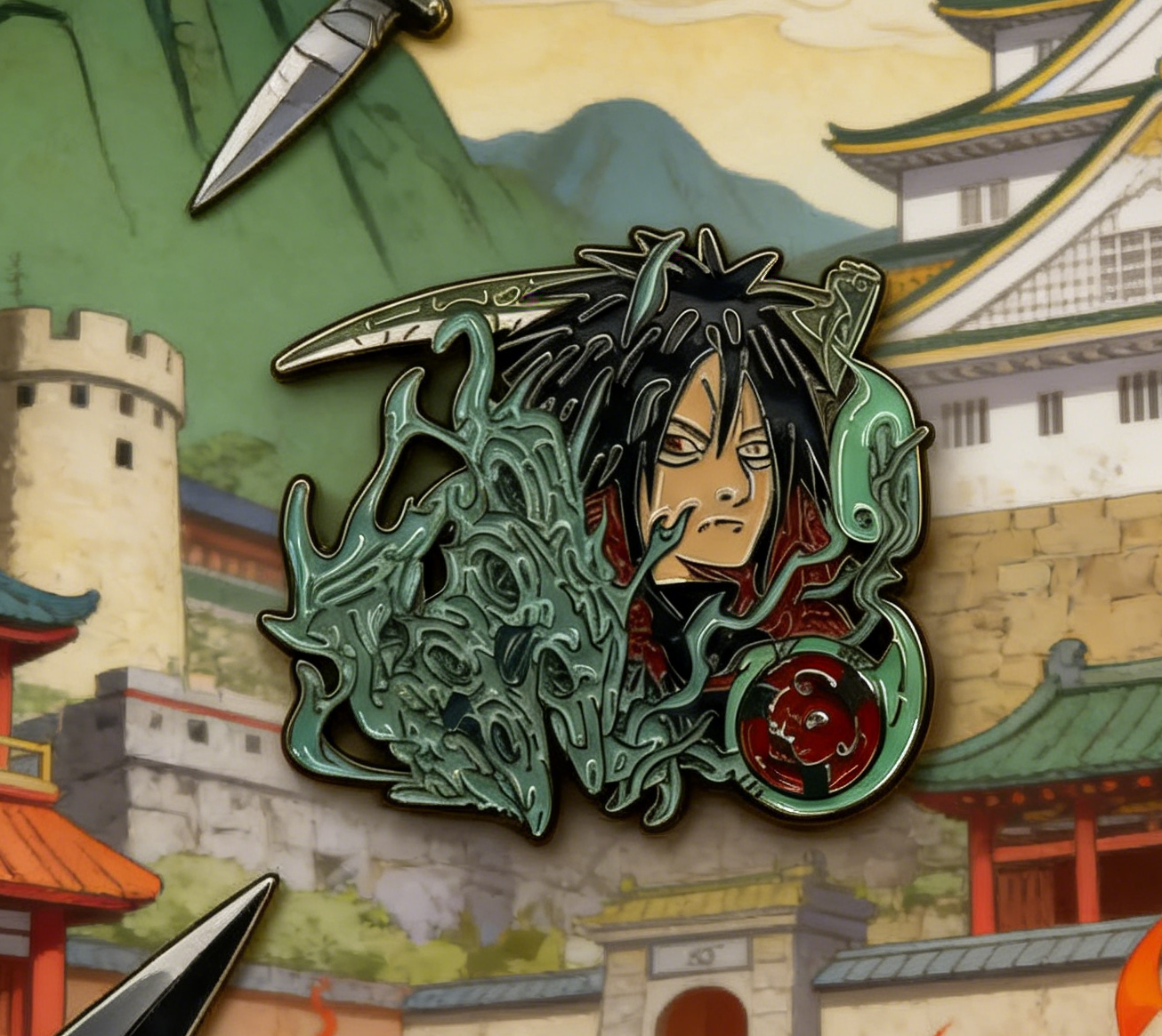 Naruto Sharingan Users Pins