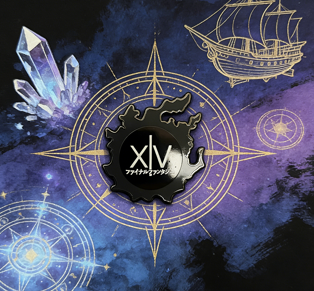 Final Fantasy FFXV Logo Pin