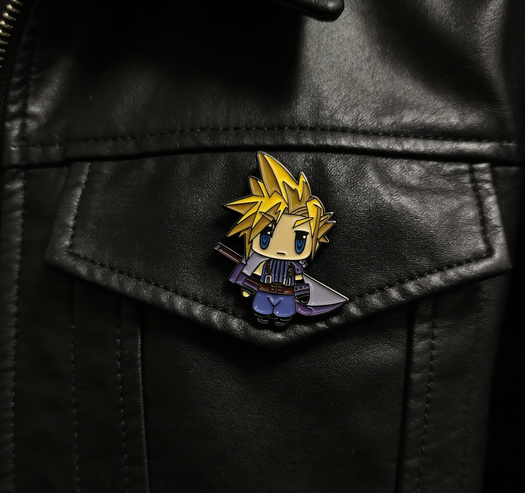 Final Fantasy VII Chibi Cloud Pin