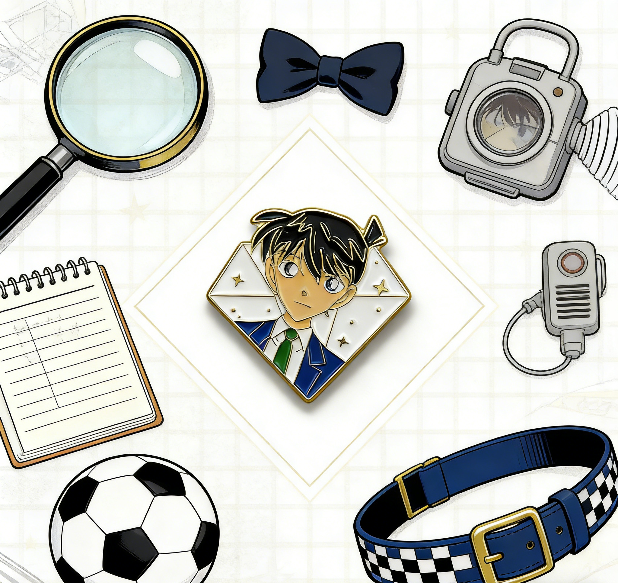 Case Closed Shinichi Kudo Pin