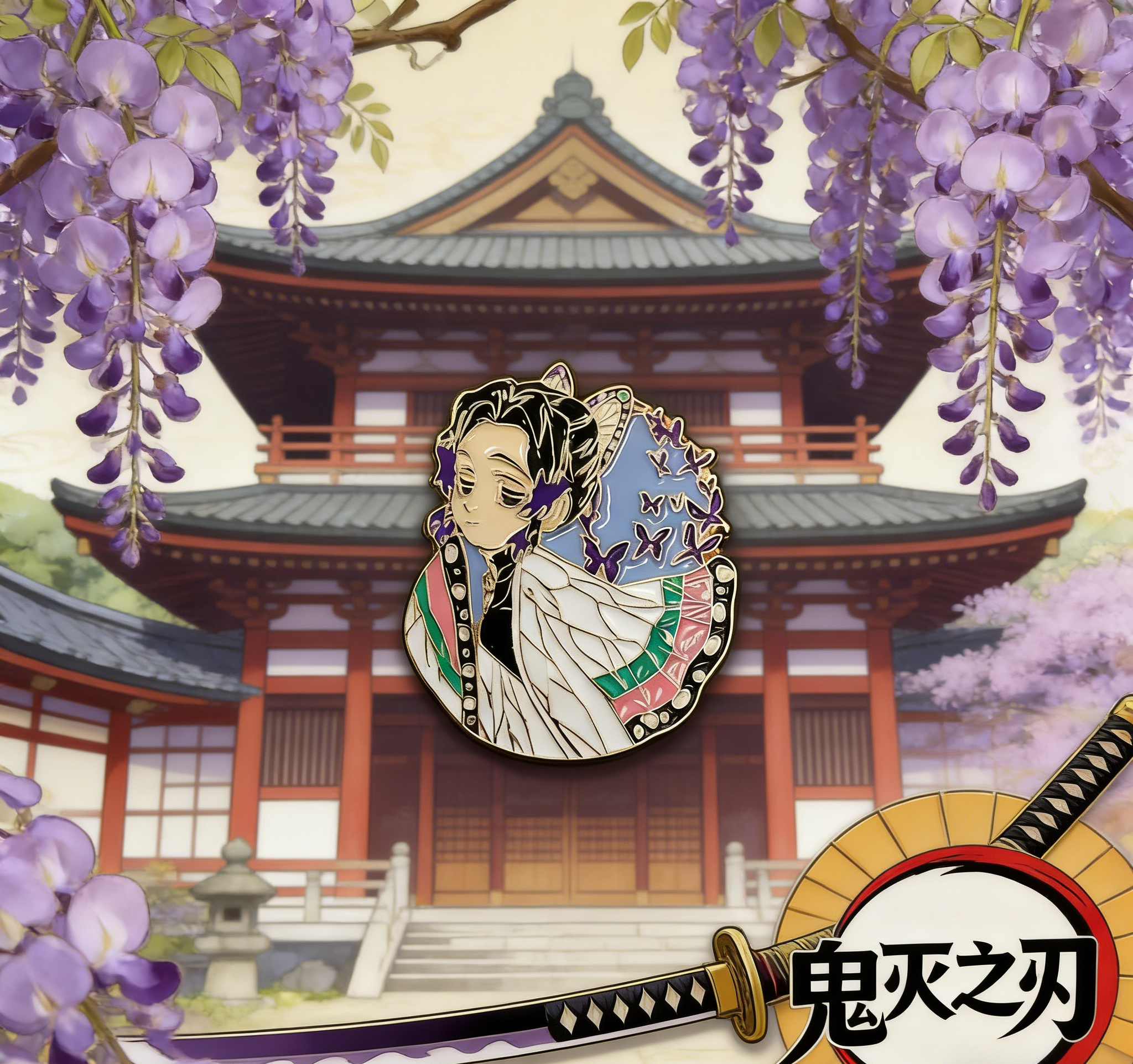 Demon Slayer Shinobu Pin