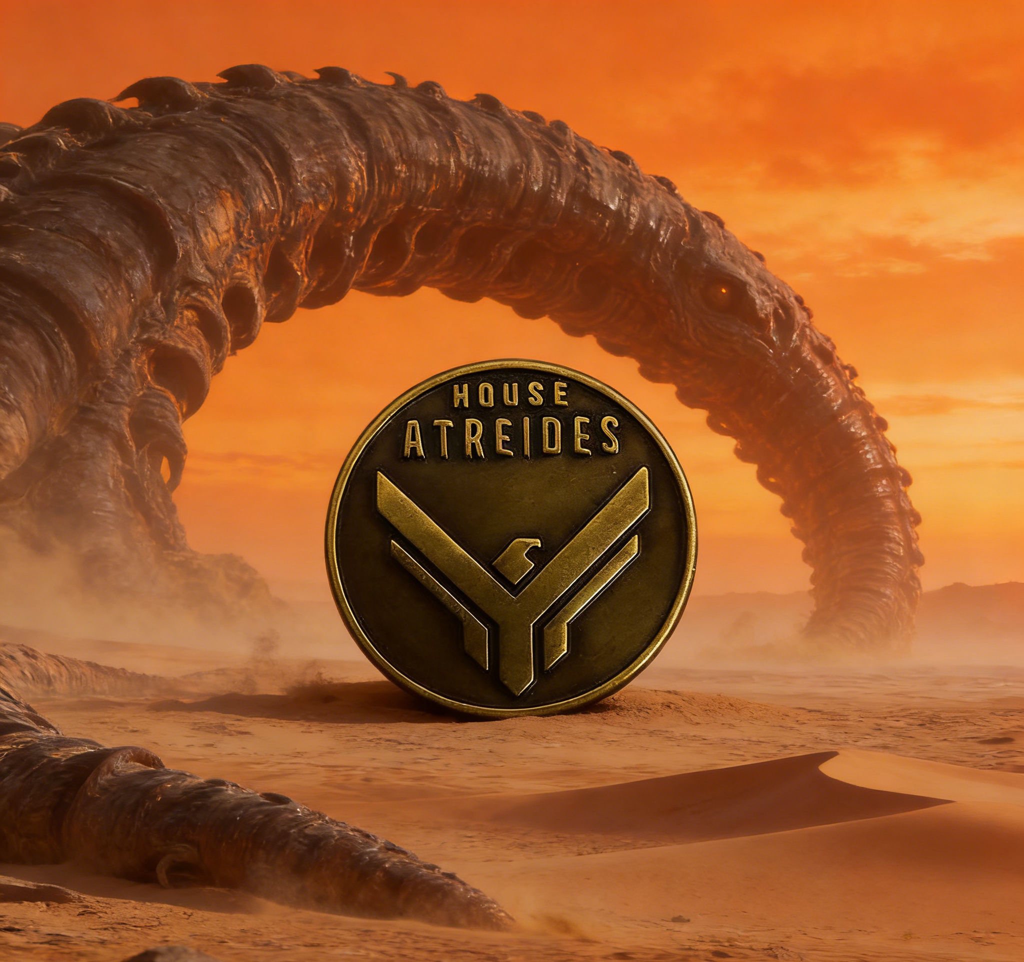 Dune House Atreides Pin